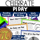 Pi Day Math Activities Worksheet Reading Coloring Page Wor