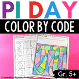 Pi Day Activity Color by Code for Grades 5 and Up