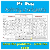 Pi Day Activities - The circumference and area of a circle.