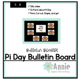 Pi Day Bulletin Board - Simple and Easy!