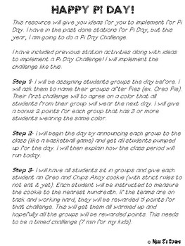 Pi Day Challenge Activities by Miss S's Sixers | TpT