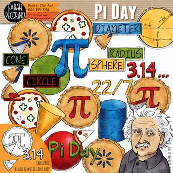 Preview of Pi Day Clip Art