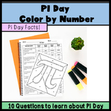 Pi Day Color by Number Activity