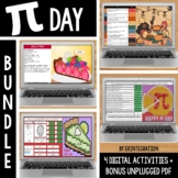 Pi Day Digital Activity BUNDLE | Google Classroom | Unplug