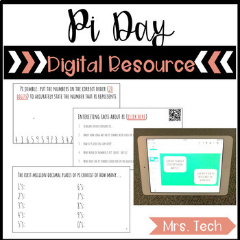 Preview of Pi Day - Digital Resource