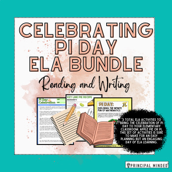 Preview of Pi Day ELA Activities Bundle | No Prep Reading, Writing, and Skills Review