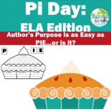 Pi Day: ELA Edition {Author's Purpose & Perspective Graphi