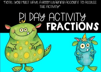 Preview of Pi Day Fractions Activity 1