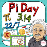 Pi Day Math Activities - Digital and Print - Area and Circ