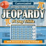 Pi Day Jeopardy Trivia Game: Customizable w/ Scoring Power