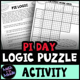 Pi Day Logic Puzzle for Middle School - Pi Day Activity or