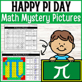 Pi Day Math Activities: Mystery Pictures Worksheets Additi