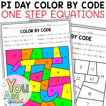 Preview of Solving One Step Equations With Addition And Subtraction Color By Number Code