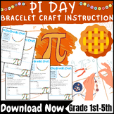 Pi Day Math Activities - Pi Day Bracelet Craft Instruction