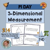 Pi Day Math Activity 3D Measurement