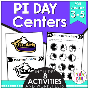 Preview of Pi Day Centers Elementary