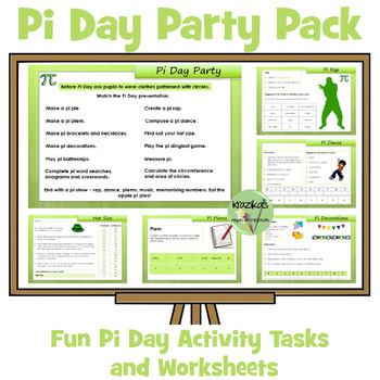 Preview of Pi Day Party Pack