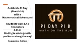 Pi Day Pi K Math on the Run: Quadratics Edition