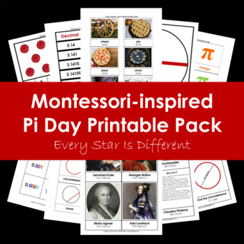 Preview of Pi Day Printable Pack