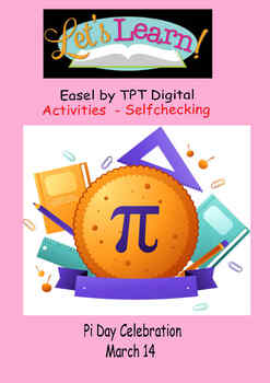 Preview of Pi Day Read and Respond Activity (Digital Easel )