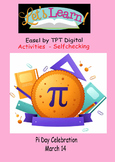 Pi Day Read and Respond Activity (Digital Easel )