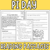 Pi Day Reading Comprehension Passage & Questions - pi day 