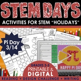 Pi Day STEM Activities for Reading & Writing + Design Challenge