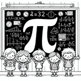 Pi Day Spectacular: A Math-tastic Coloring Adventure!