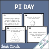 Pi Day Task Cards Activity