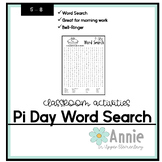 Pi Day Word Search