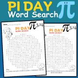 pi day math Activities | Word Search Puzzle Activity