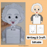 Pi Day Writing Activities Albert Einstein Bulletin Craft B
