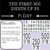 Pi Day: the First 500 Digits of Pi