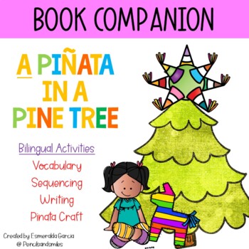 Preview of Piñata in a Pine Tree (Bilingual Activities)
