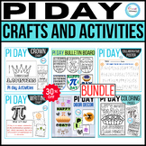 Pi day Crafts&Activities BUNDLE,Bulletin Board,math activi
