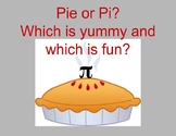 Pi or Pie?  Happy Pi Day