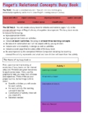 Piaget’s Relational Concepts Busy Book (Google doc)