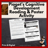 Piaget's Stages of Cognitive Development Reading & Activit