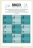 Piano Bingo! Piano/Music Ear Training Game