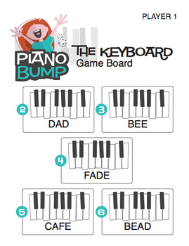 Piano Bump Skill Building Games For Kids Digital Print By Andy Fling