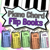 Piano Chord Flip Books | Major Minor 7 Major 7 & Minor 7 Chords