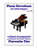 Piano Devotions for Little Fingers Hymn Book CD Florentin Tise
