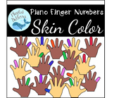 Piano Finger Number Clip Art:  Piano Worksheets, Music Wor