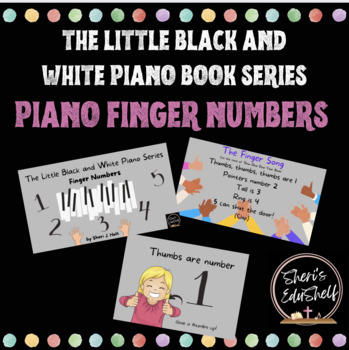 Piano Finger Numbers by Sheri's EduShelf | TPT