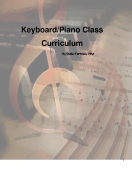 Preview of Piano/Keyboard Curriculum (First Year +)