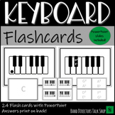 Piano Keyboard Flashcards and Slideshow