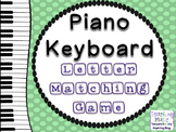 Piano Keyboard Note Names Matching Game