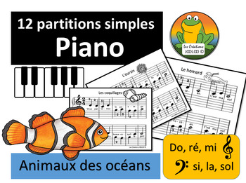 Preview of Piano - Partitions Océans