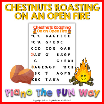 Preview of Piano Sheet: Chestnuts Roasting on an Open Fire