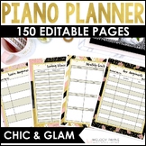 Chic Piano Teacher Survival Kit: Printable, Digital, Googl